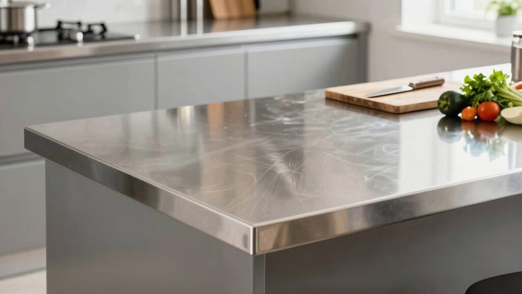 top stainless steel kitchen prep tables