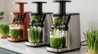 top twin gear wheatgrass juicers