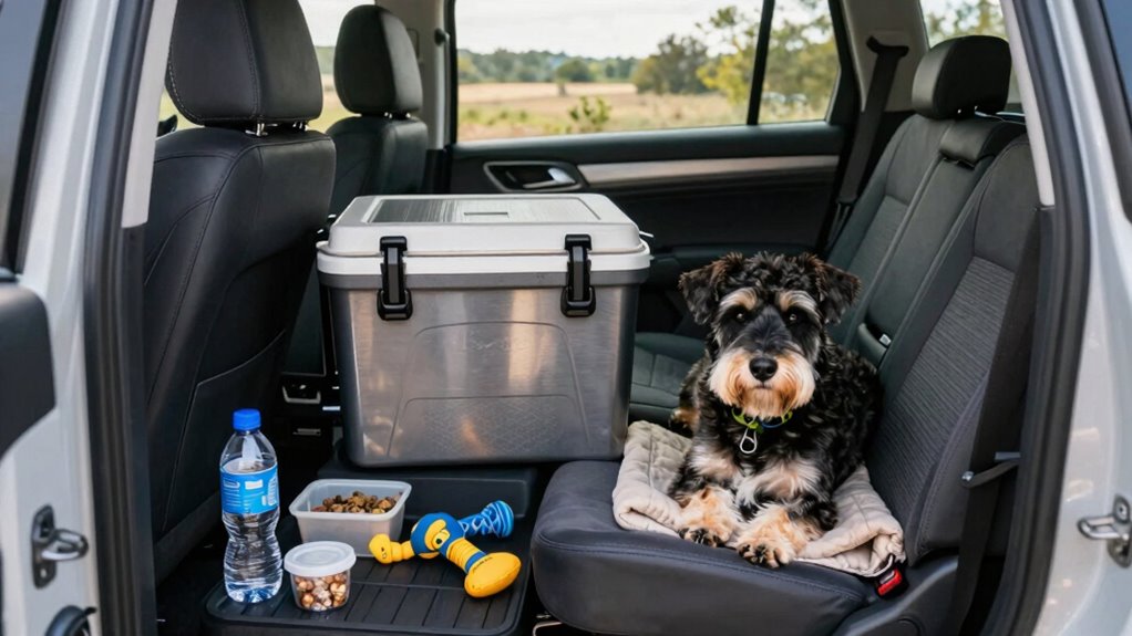 travel gear for raw fed dogs