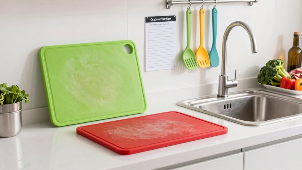 use separate clean tools