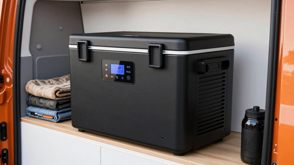 vanlife portable freezer essentials