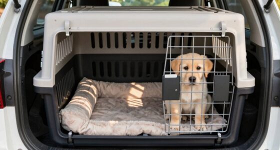 ventilated anchored comfortable crates