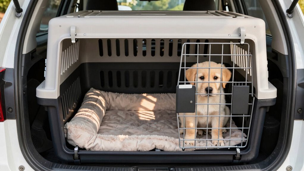 ventilated anchored comfortable crates