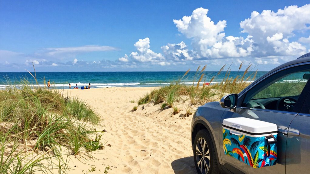 beach road trip essentials