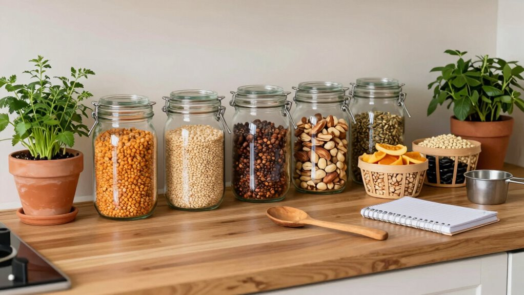 budget friendly raw pantry essentials