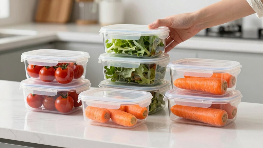 convenient containers encourage eating