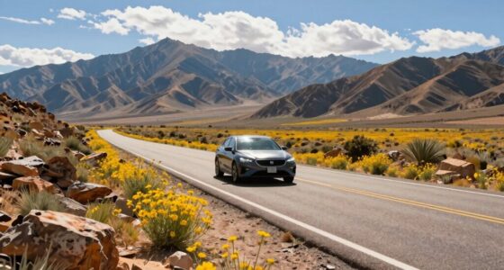 desert drive from los angeles