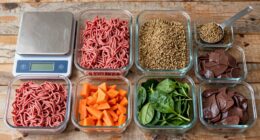 easy raw pet meal portions