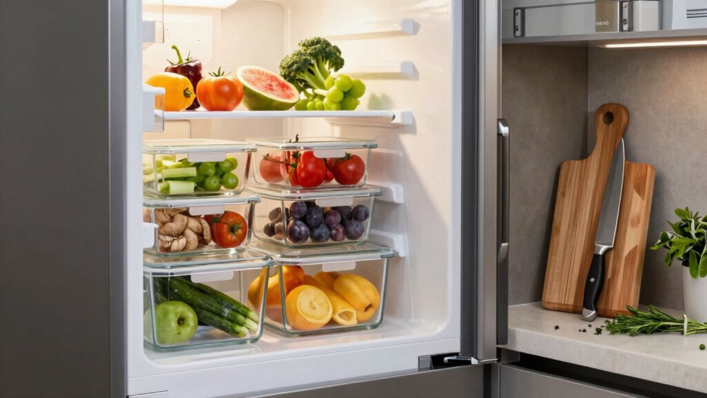 efficient raw food storage