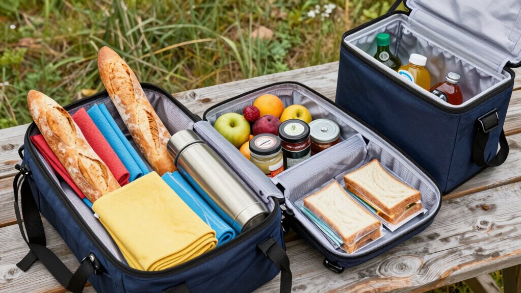 efficient raw picnic packing