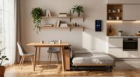 efficient small apartment living