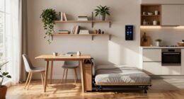 efficient small apartment living