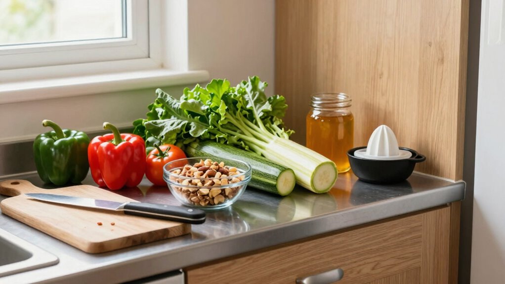 efficient small kitchen organization