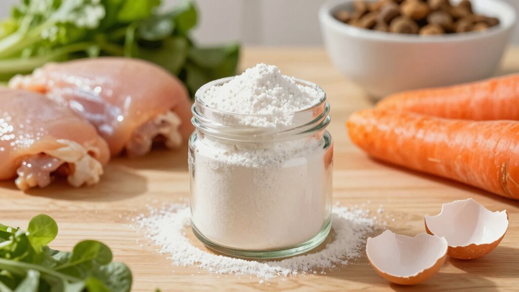 eggshell powder in raw diets