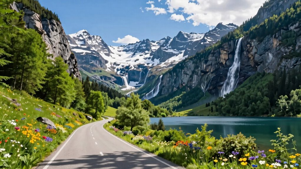 enchanting drive through nature