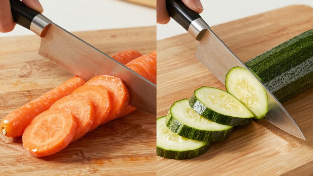 ergonomic balanced task specific knives