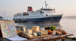 ferry schedules influence meal planning