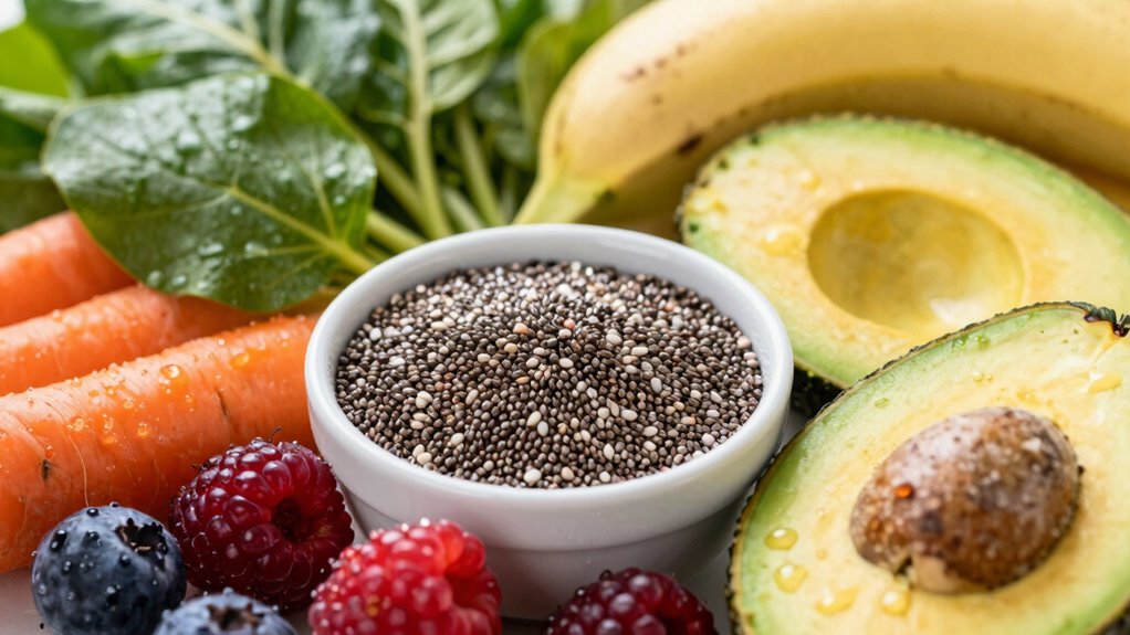 fiber enhances raw diet