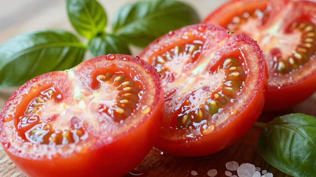 flavor balance in tomatoes