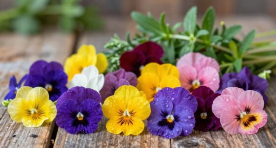 floral flavors enhance dishes