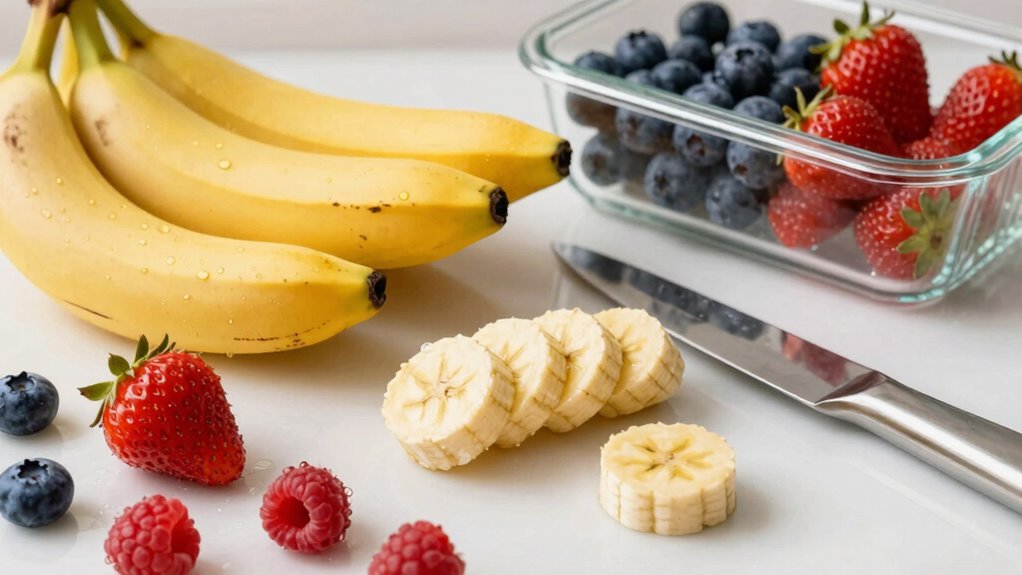 freeze for smoothie texture