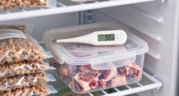 freezer thermometer organization habit