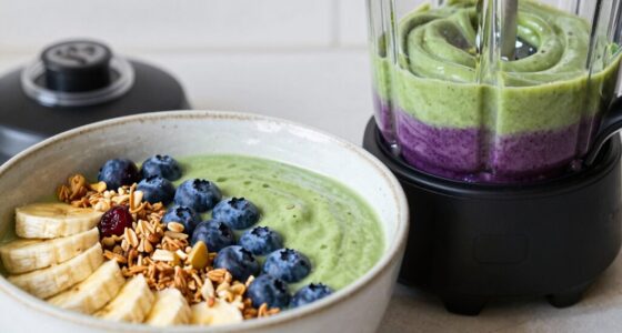 gentle blending for thick smoothies