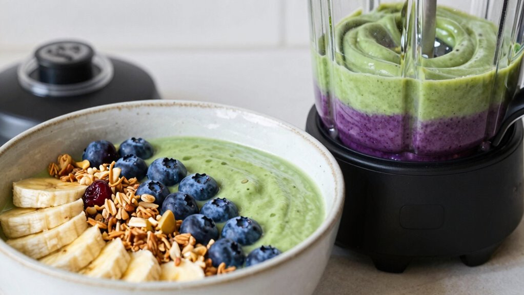gentle blending for thick smoothies