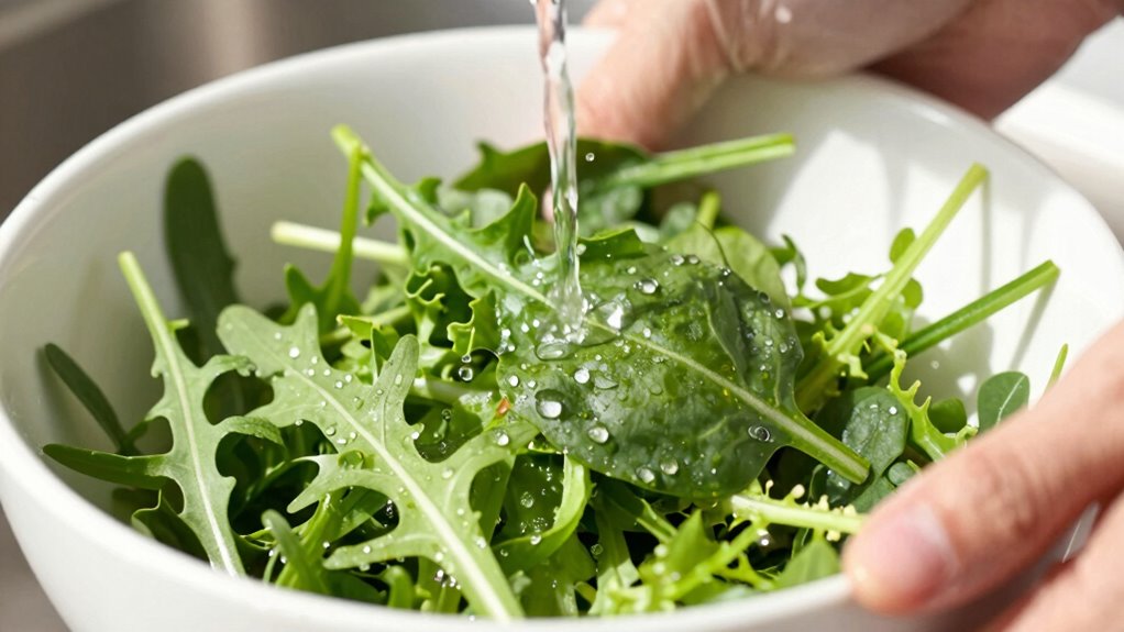 gentle washing preserves freshness