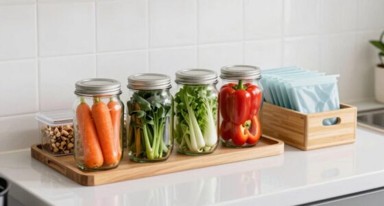 healthy raw food storage