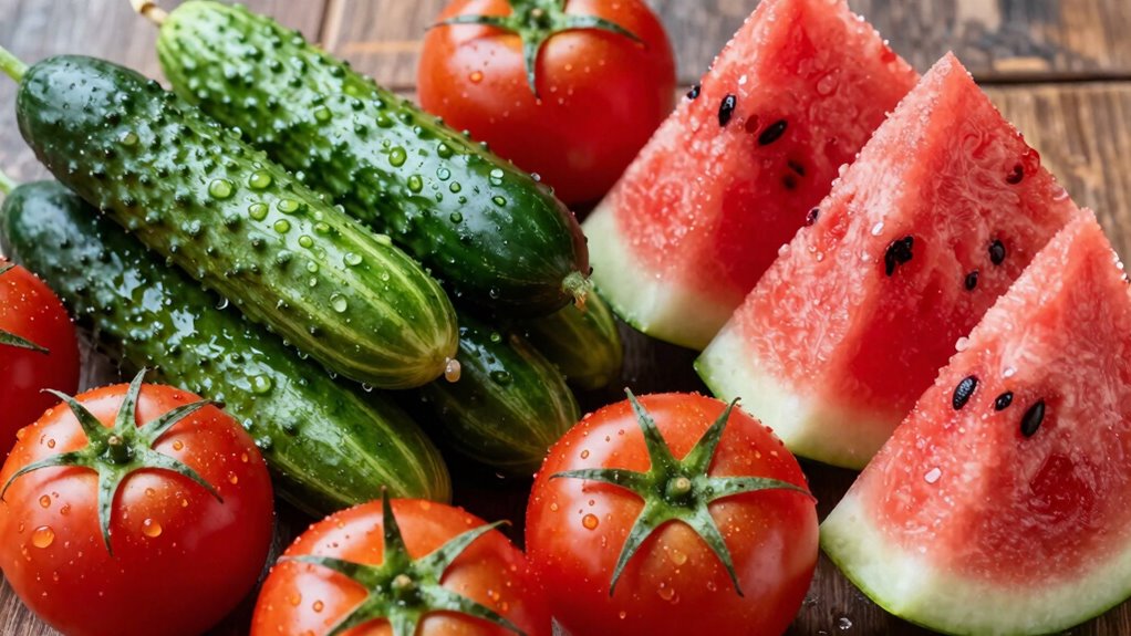 hydration through fresh produce