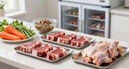 hygienic pet food preparation