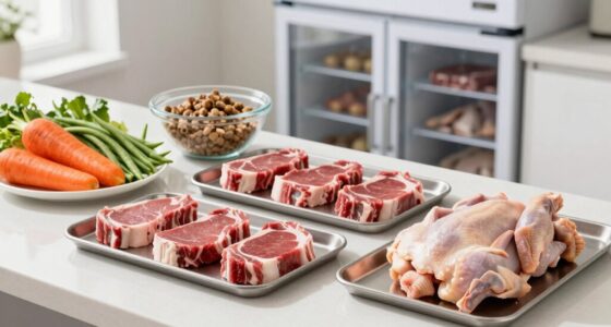 hygienic pet food preparation