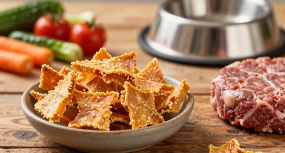 incorporate dehydrated treats daily