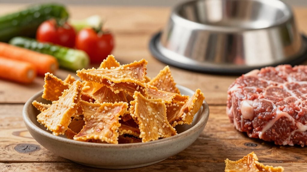 incorporate dehydrated treats daily