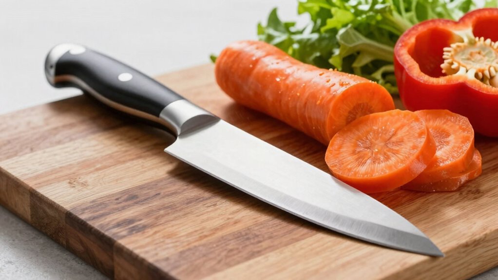 knife shape affects prep efficiency