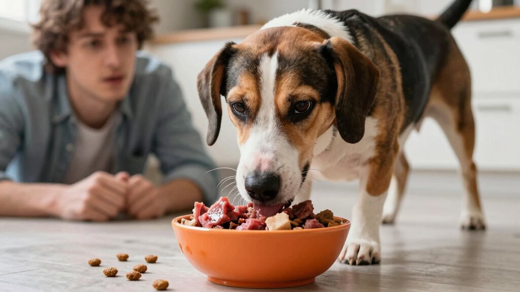 manage pet feeding anxiety