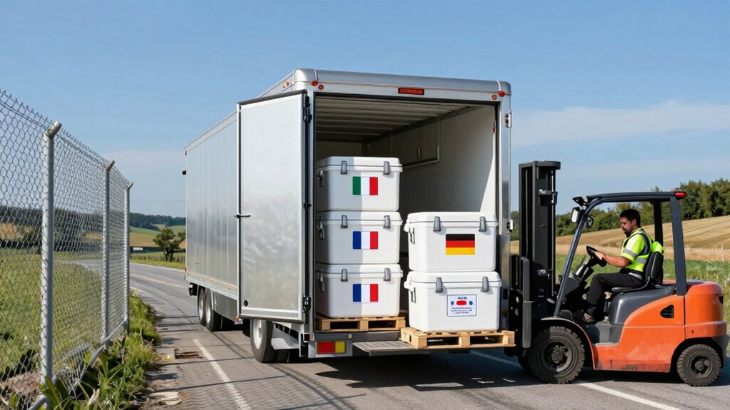 managing multi country cooler logistics