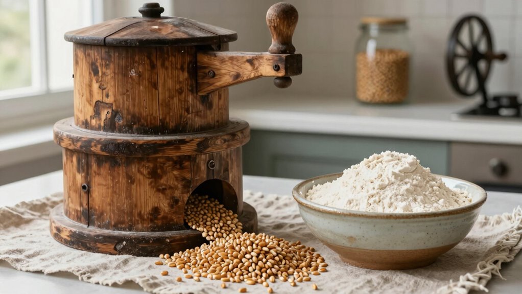 manual grain milling preserves nutrients