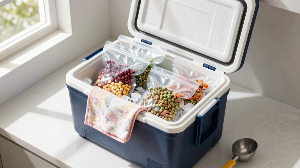 mess free frozen pet meals