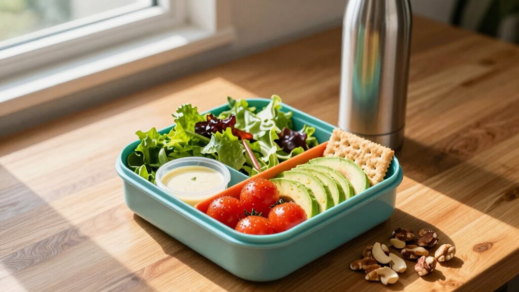 nutritious office lunch prep