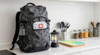 organize travel and kitchen supplies