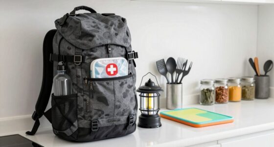 organize travel and kitchen supplies