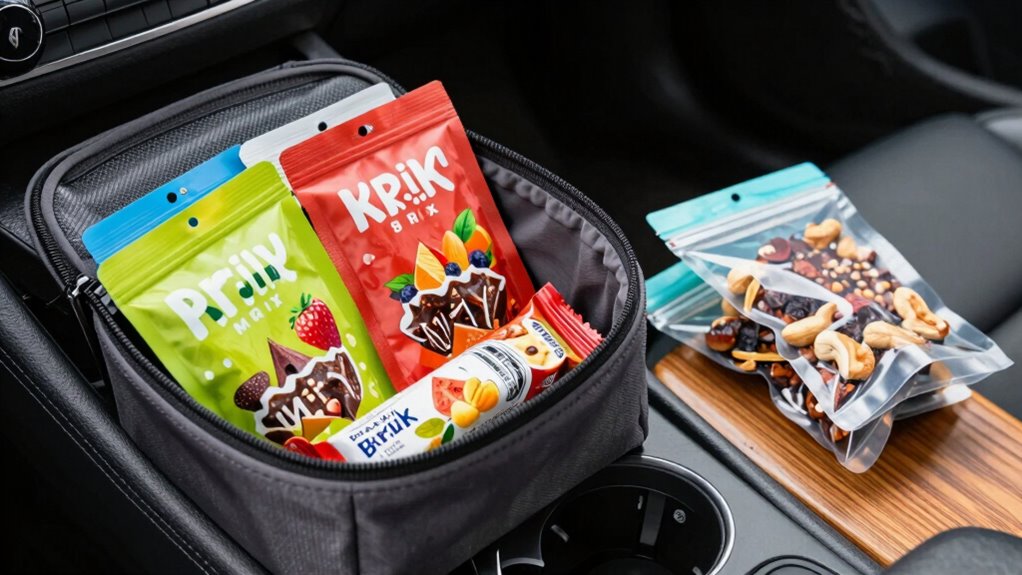 organized accessible snack storage