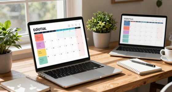 organizing editorial calendar categories