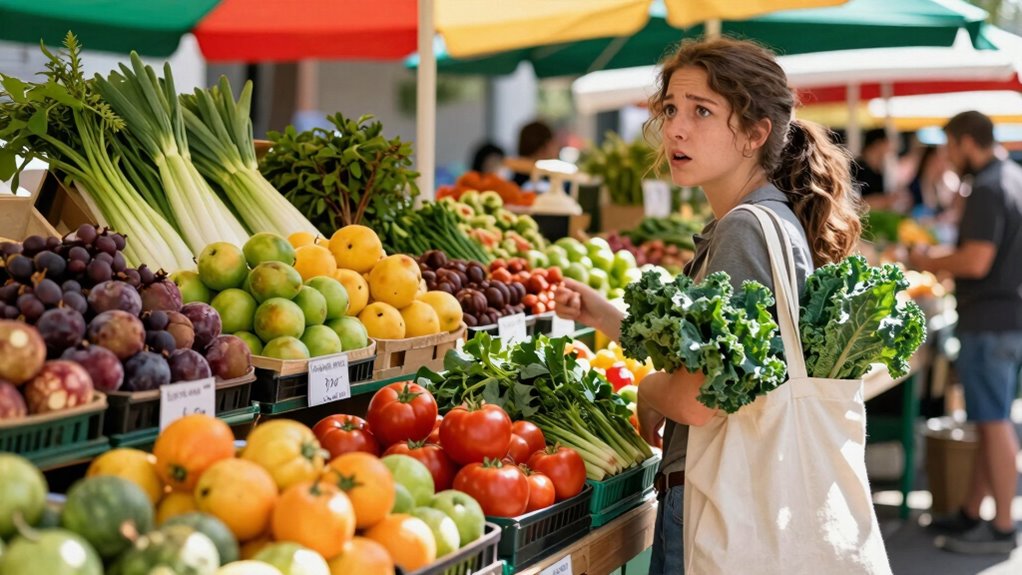 overestimating produce needs