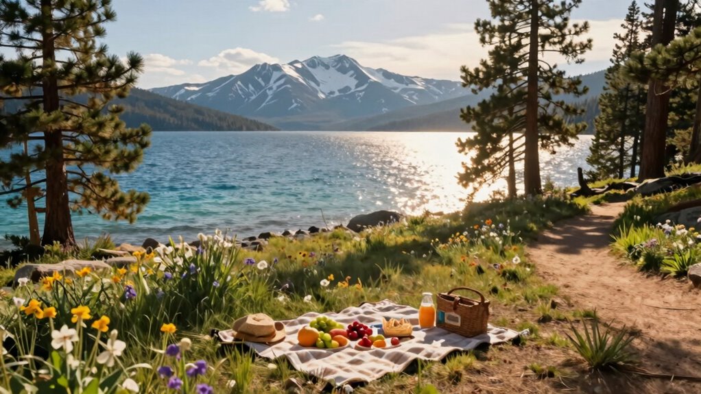 picnic and hike around tahoe