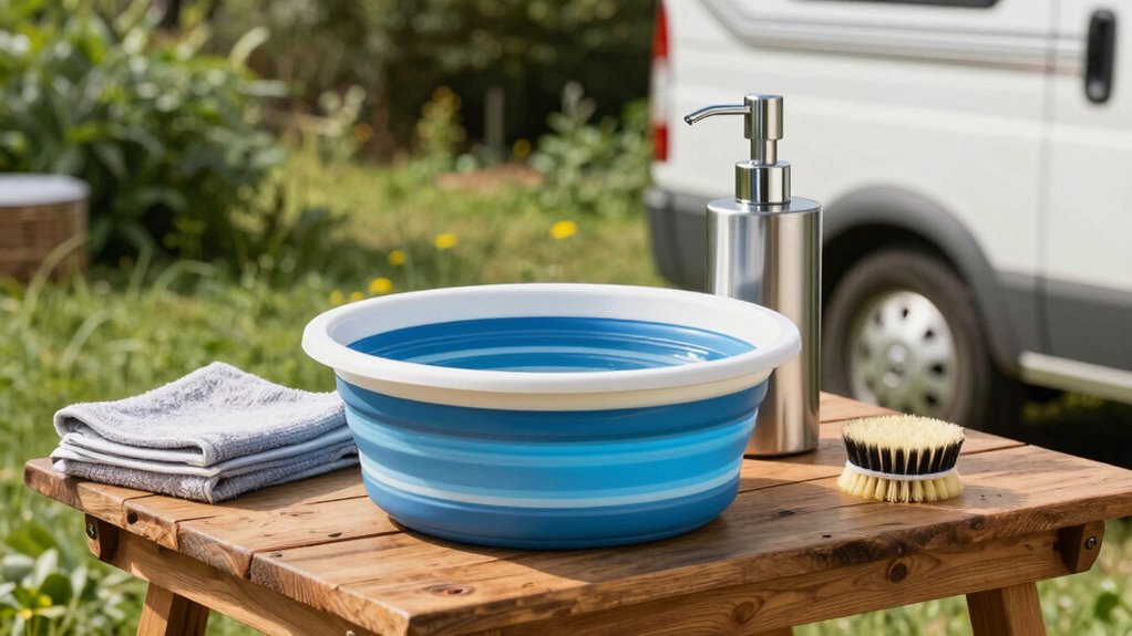 portable camping wash station