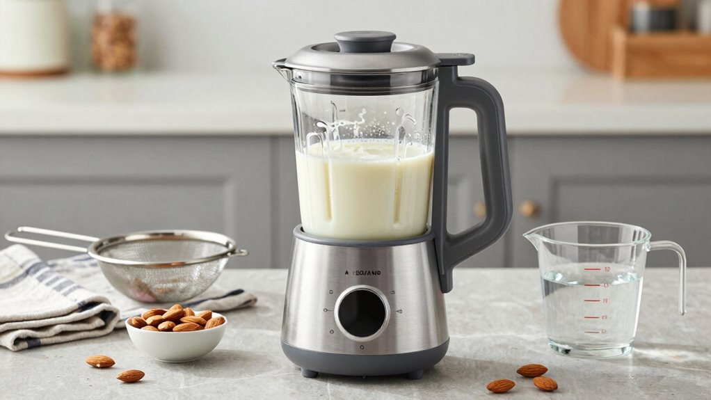 proper nut milk machine setup