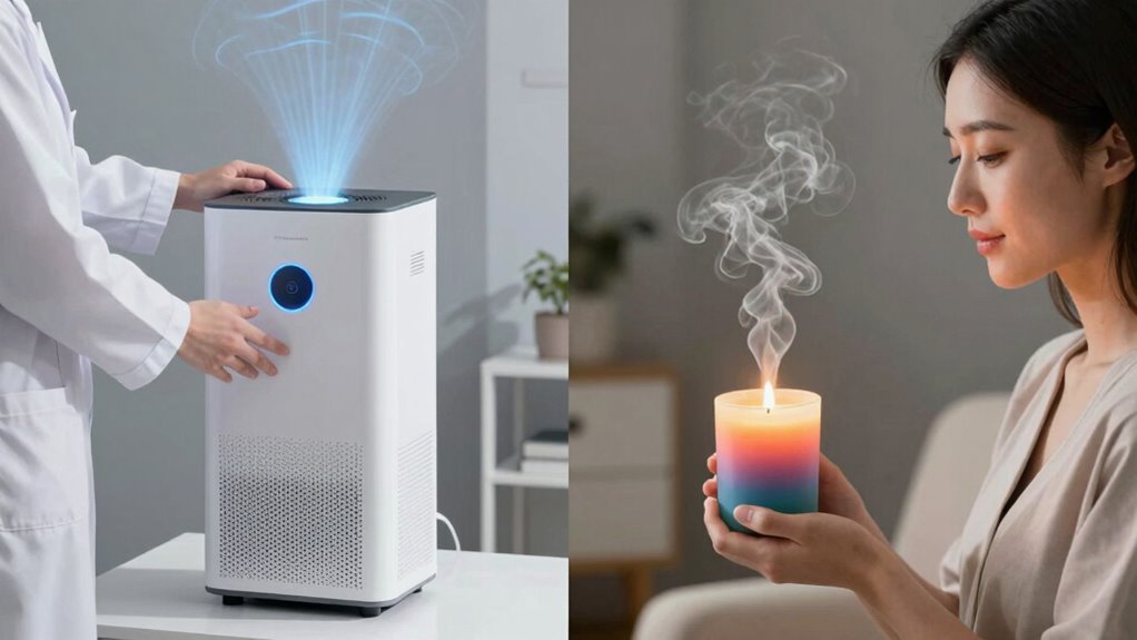 purifying air versus masking odors